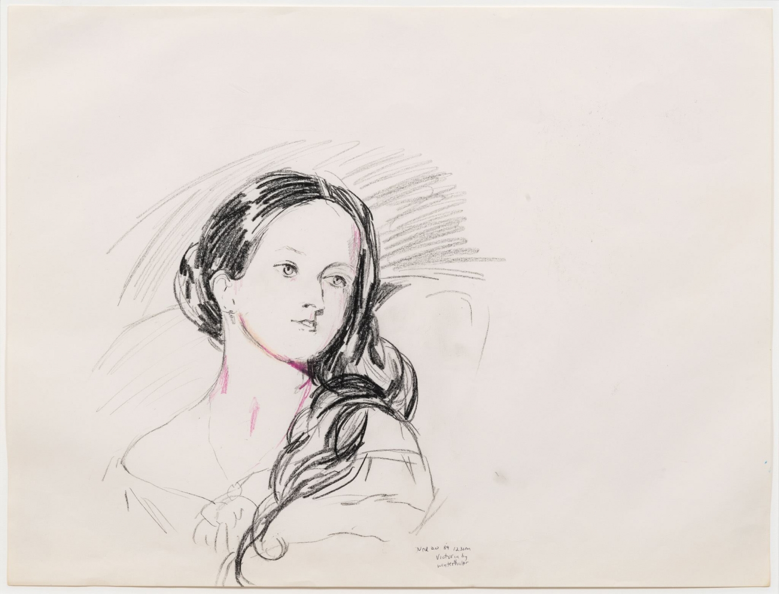 Karen Kilimnik, Victoria after Winterhalter, 1989