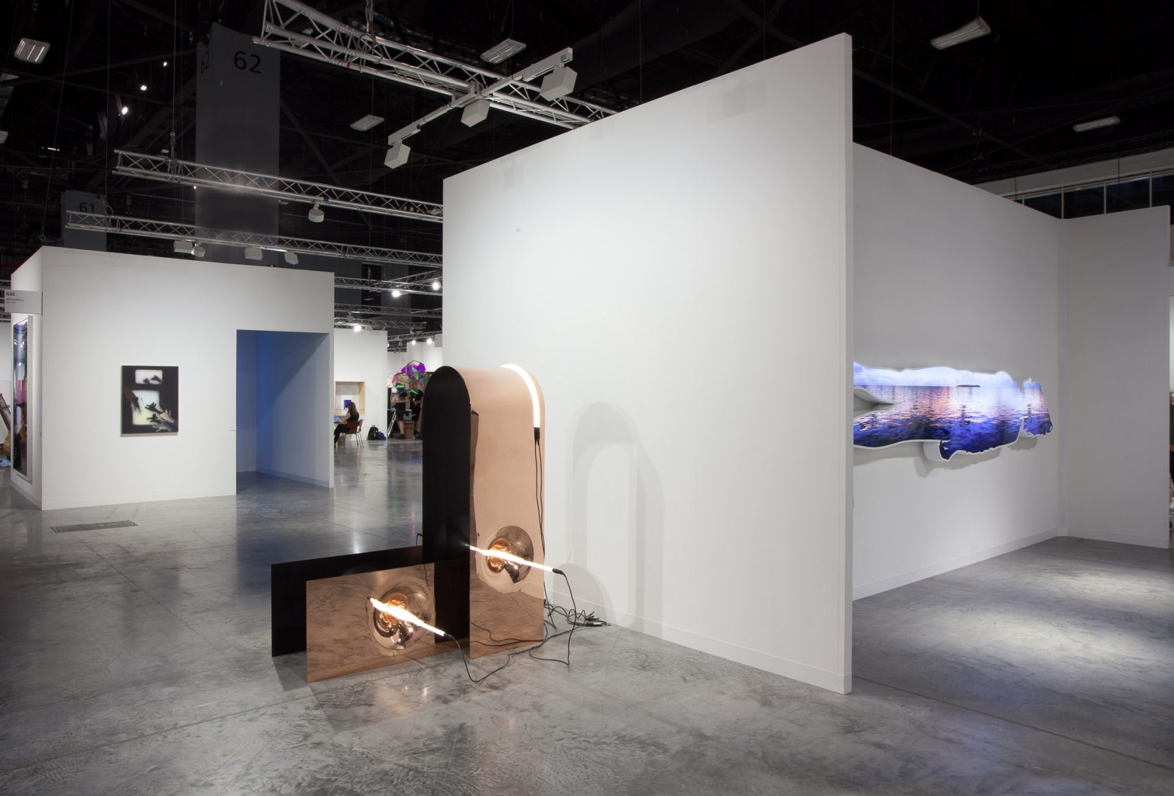Installation view: Art Basel Miami Beach, 2018, 303 Gallery, Booth G22