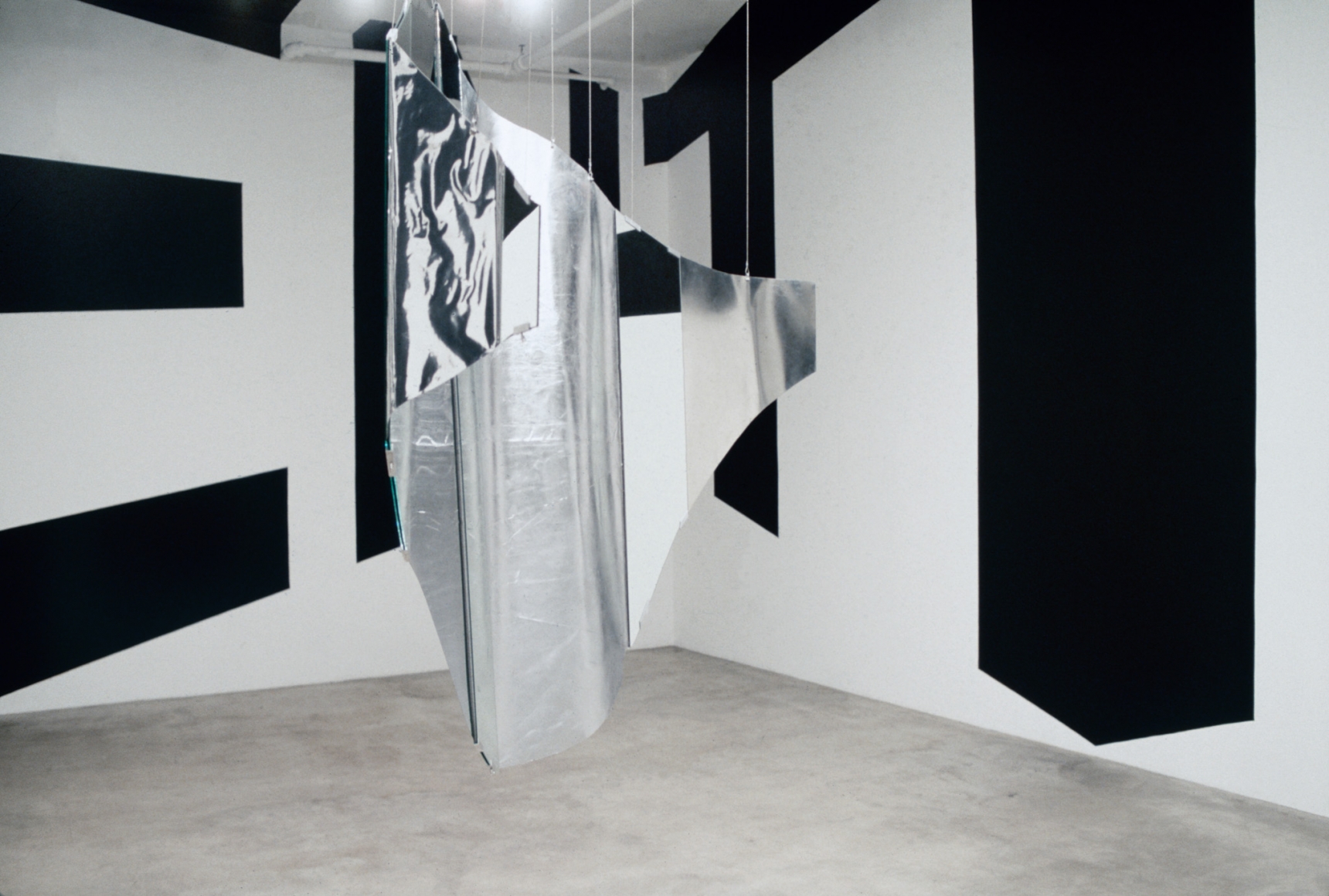 Liz Larner, Untitled, 1991; Reflector, 1991