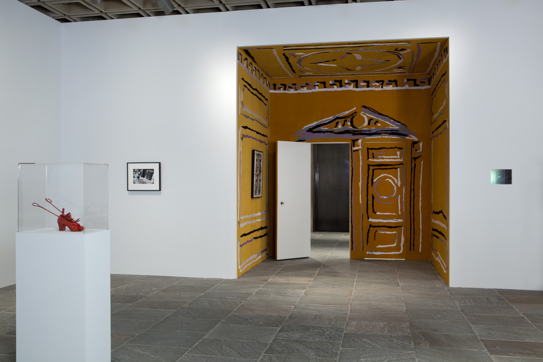 Nick Mauss, Concern, crush, desire, 2011, Installation view: Whitney Biennial, 2012