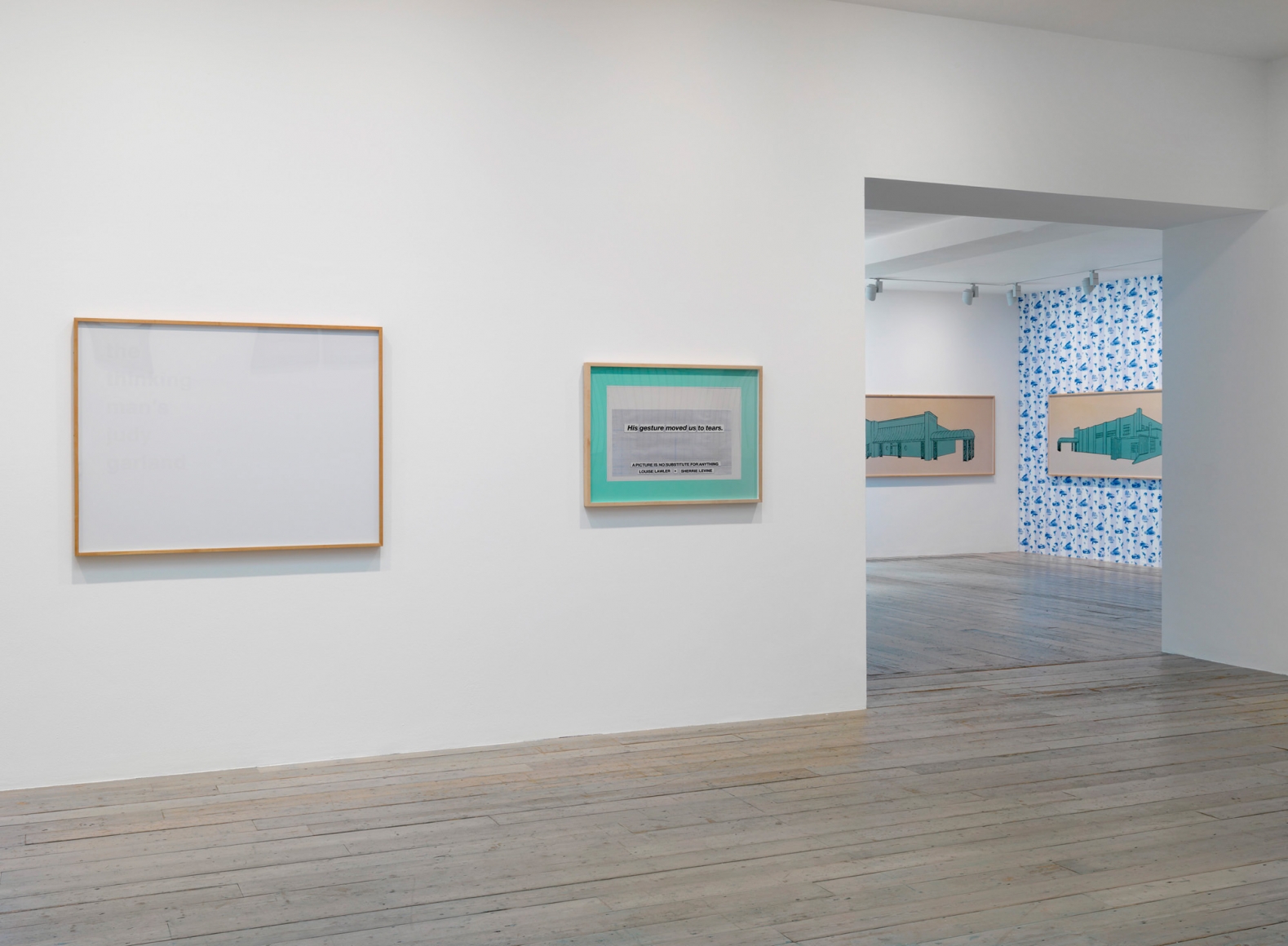 Larry Johnson, Installation view: On Location, Raven Row, London, 2015