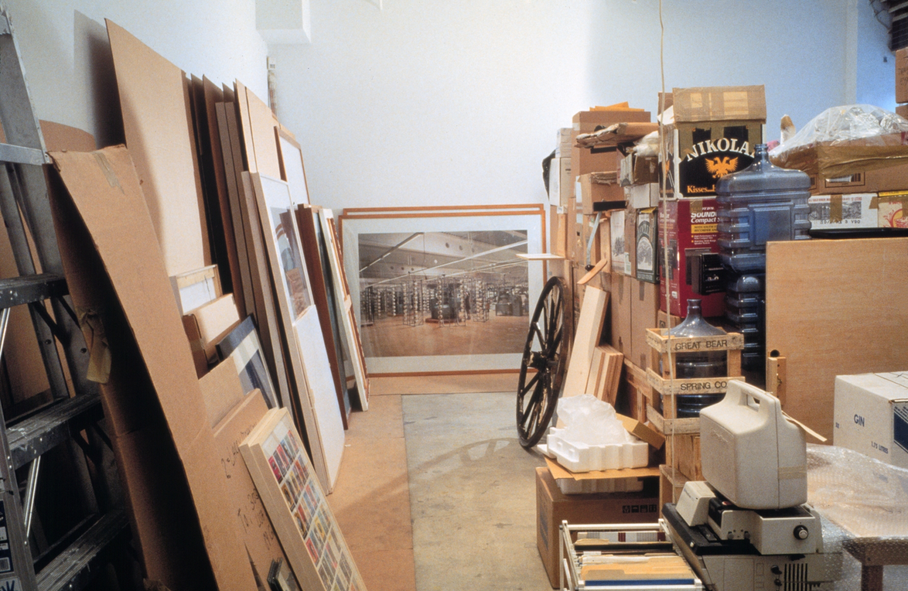 Rirkrit Tiravanija, Untitled (Free), 1992, Installation view: 303 Gallery