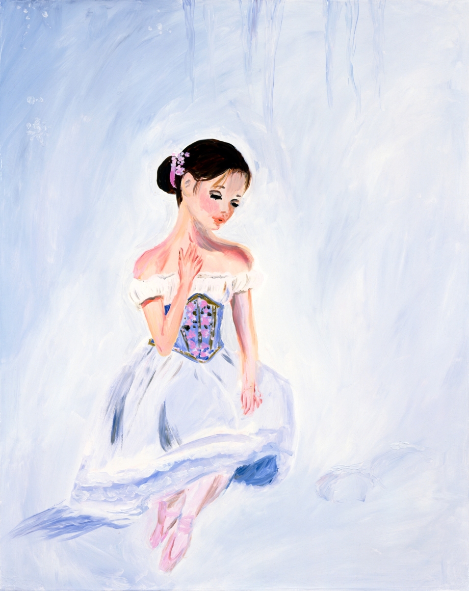 Karen Kilimnik, Gretl in the Snow Queens Palace, 2000