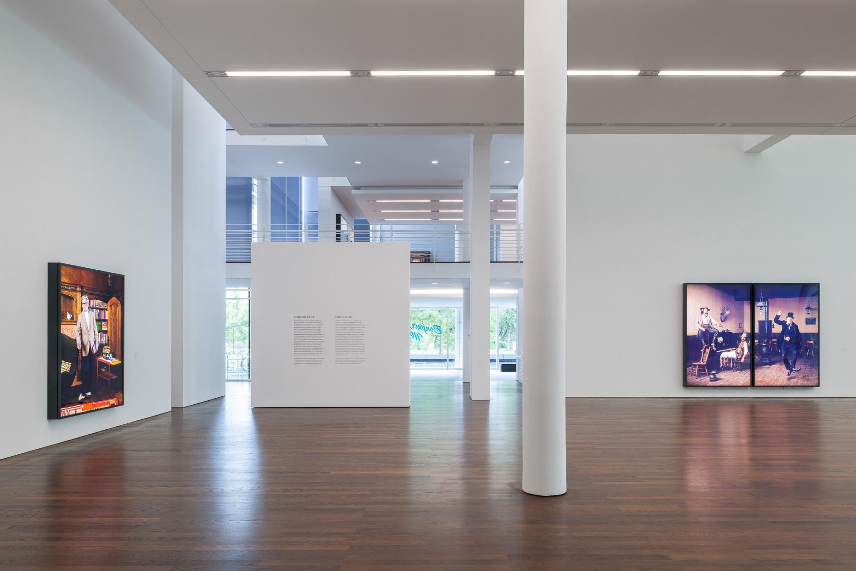 Installation view: Rodney Graham, Lightboxes, Museum Frieder Burda, Baden-Baden, 2017