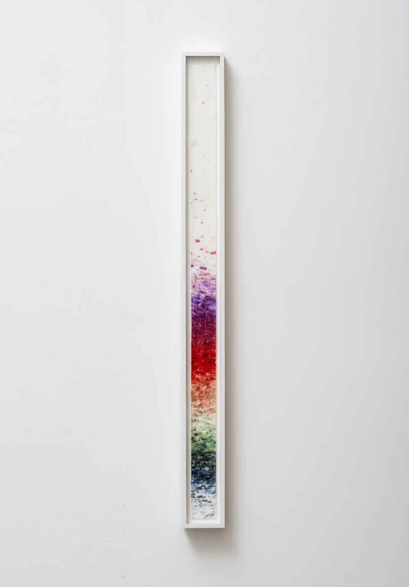 Sam Falls, Untitled (Moon Phases 1-16, October 2014, Northern Hemisphere) (detail), 2014