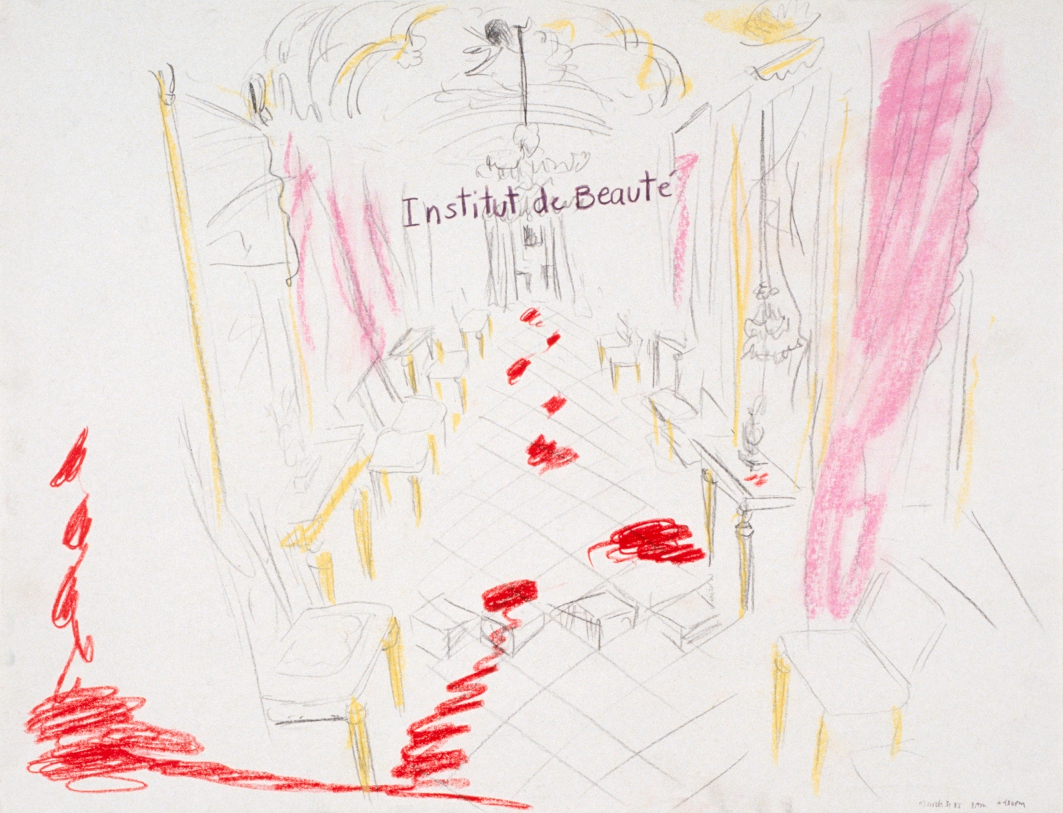 Karen Kilimnik, Institut de Beaute, 1985