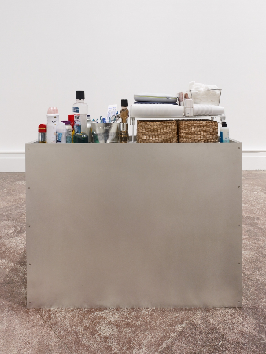 Jacob Kassay, Installation view: OTNY, Albright-Knox Art Gallery, Buffalo, 2017