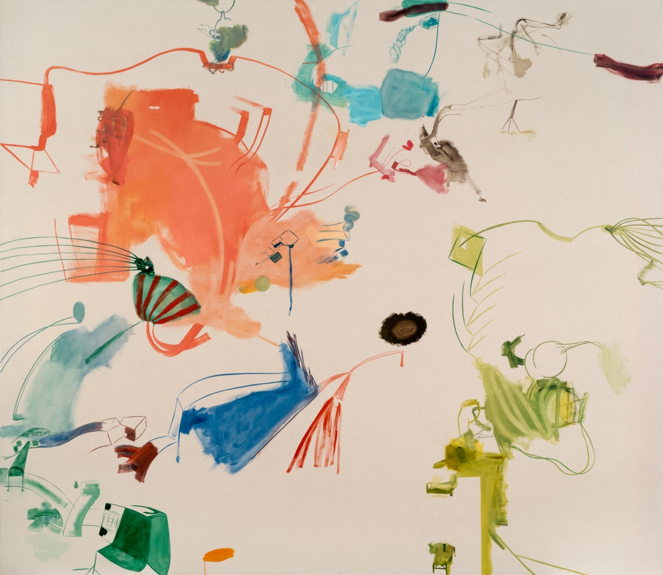 Sue Williams, The Cloud, 2018