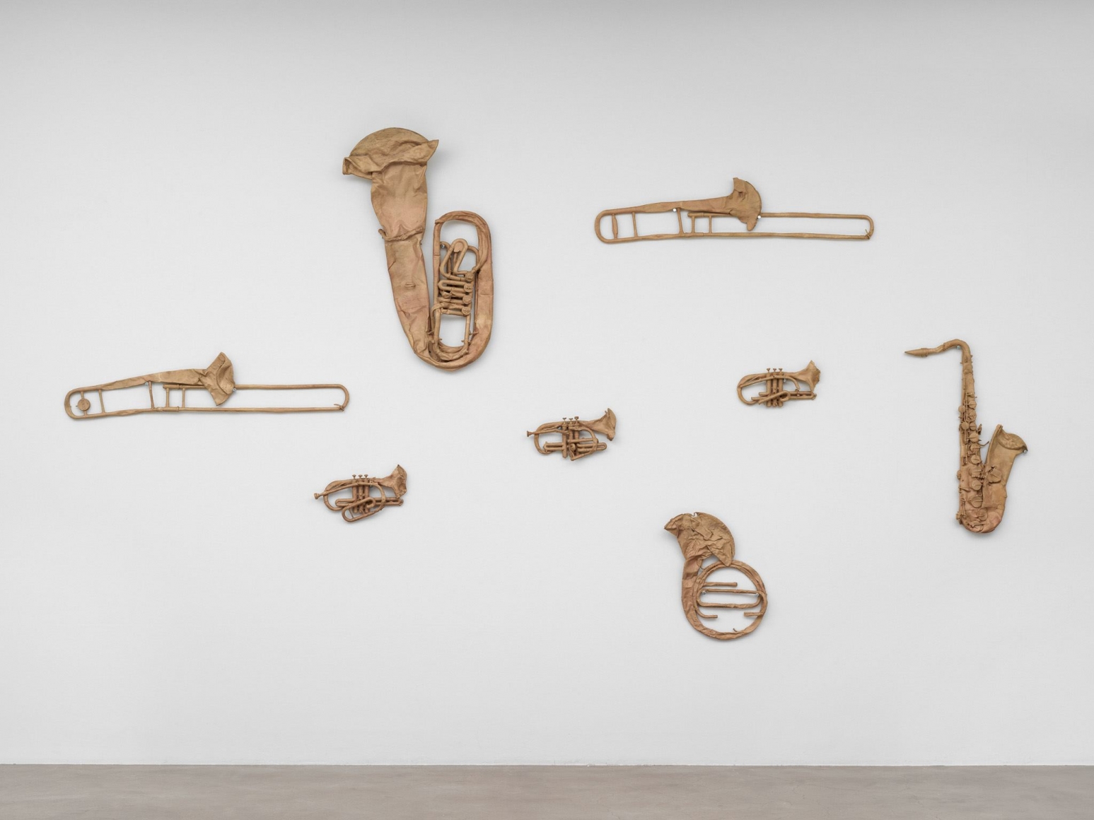 Valentin Carron, Teflon longways Wearily, 2013