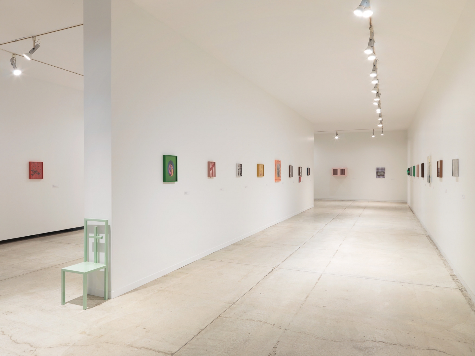 Installation view of Elad Lassry, exhibition at the Vancouver Art Gallery, June 24 to October 1, 2017