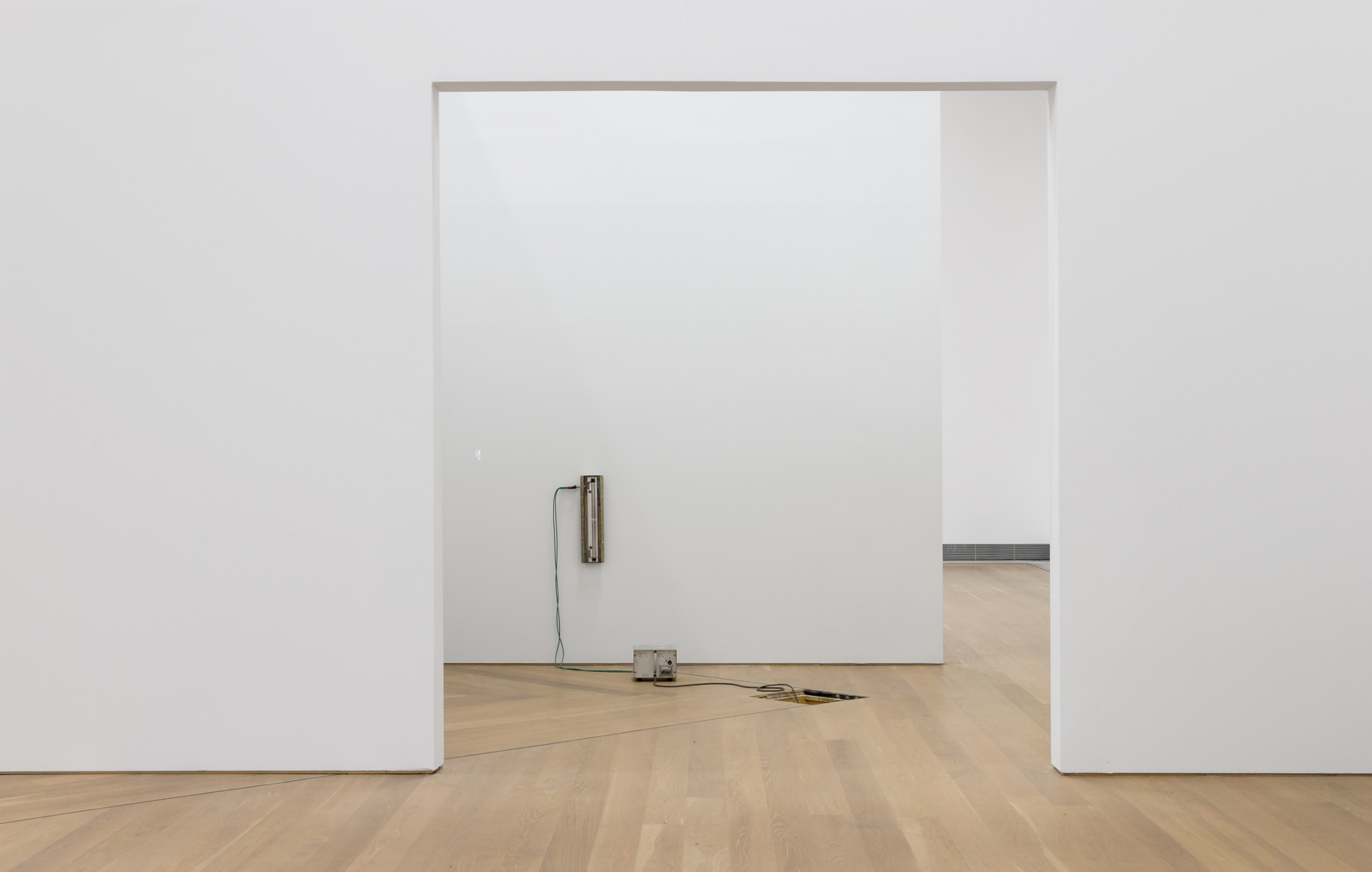 Nina Canell, Installation view: Mid-Sentence, Moderna Museet, Stockholm, 2014