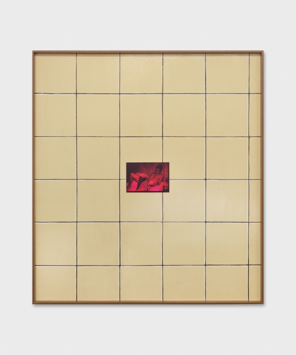 Valentin Carron, Wall Tile And Chroma, 2019