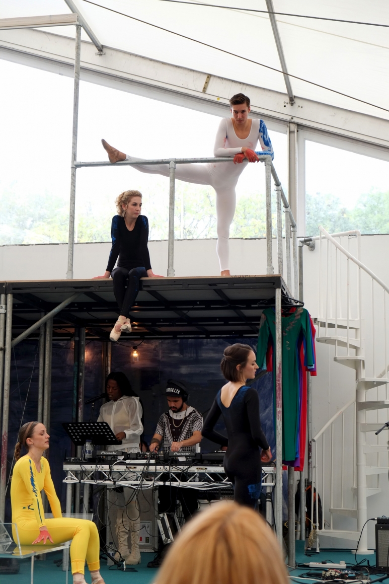 Nick Mauss, 1NVERS1ONS, A Ballet for Frieze Projects, 2014