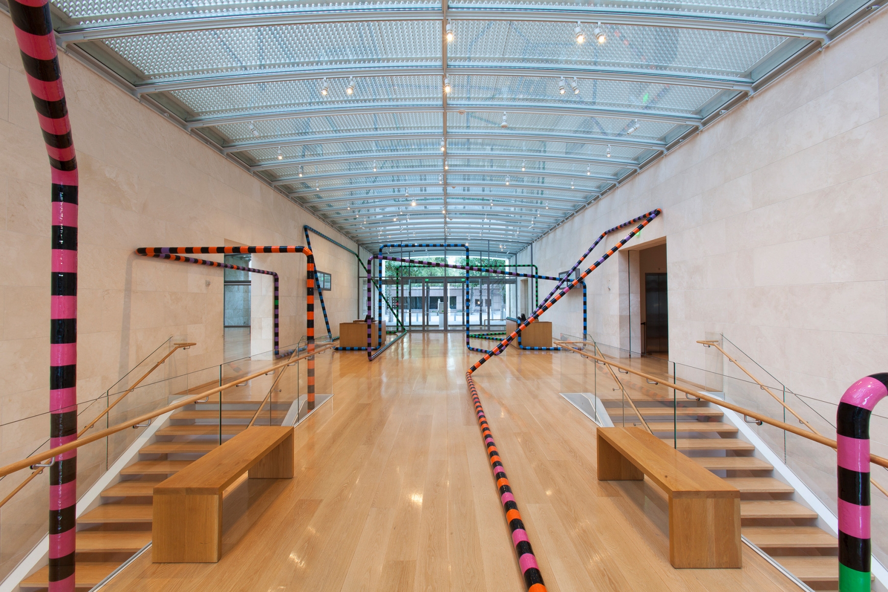 Eva Rothschild, Why Don't You (Dallas), 2012 Installation view: Nasher Sculpture Center, Dallas, 2012
