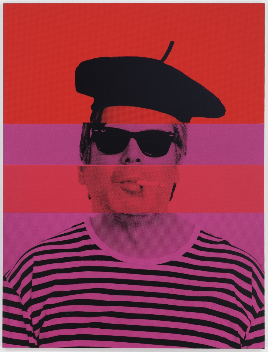Rob Pruitt, Exquisite Self-Portrait: The Artist