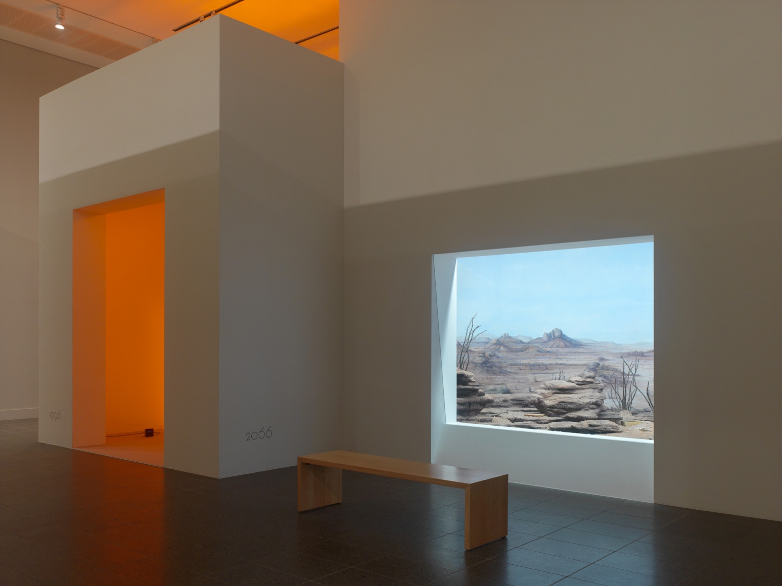 Dominique Gonzalez-Foerster, Installation view: 1887 – 2058, Kunstsammlung Nordrhein-Westfalen, 2016