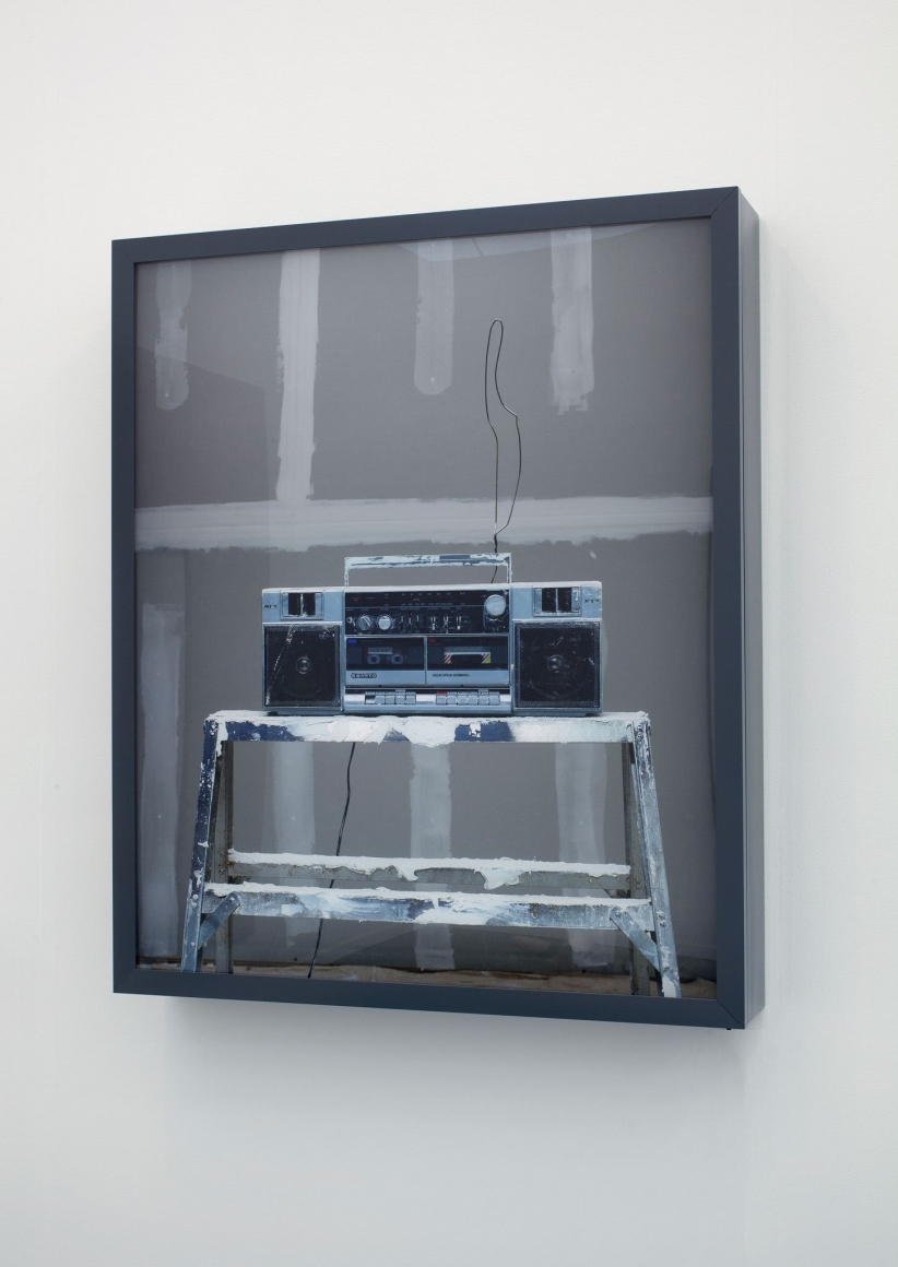 Rodney Graham, Drywaller's Boombox, 2013