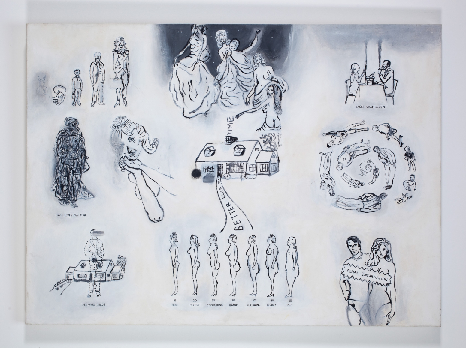 Sue Williams, Better Luck Next Time, 1989