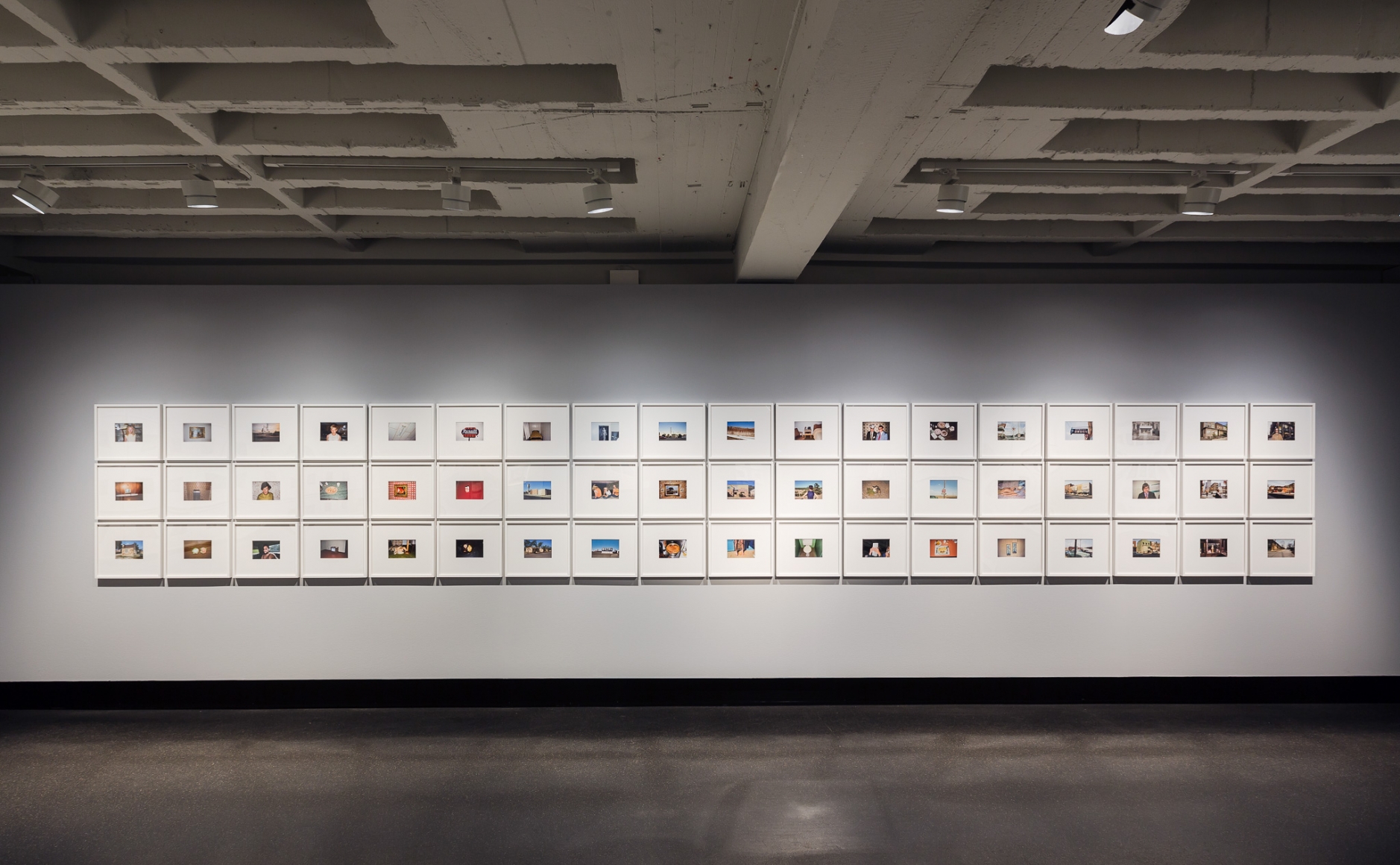 Stephen Shore, Installation view: Retrospective C/O Berlin, 2016