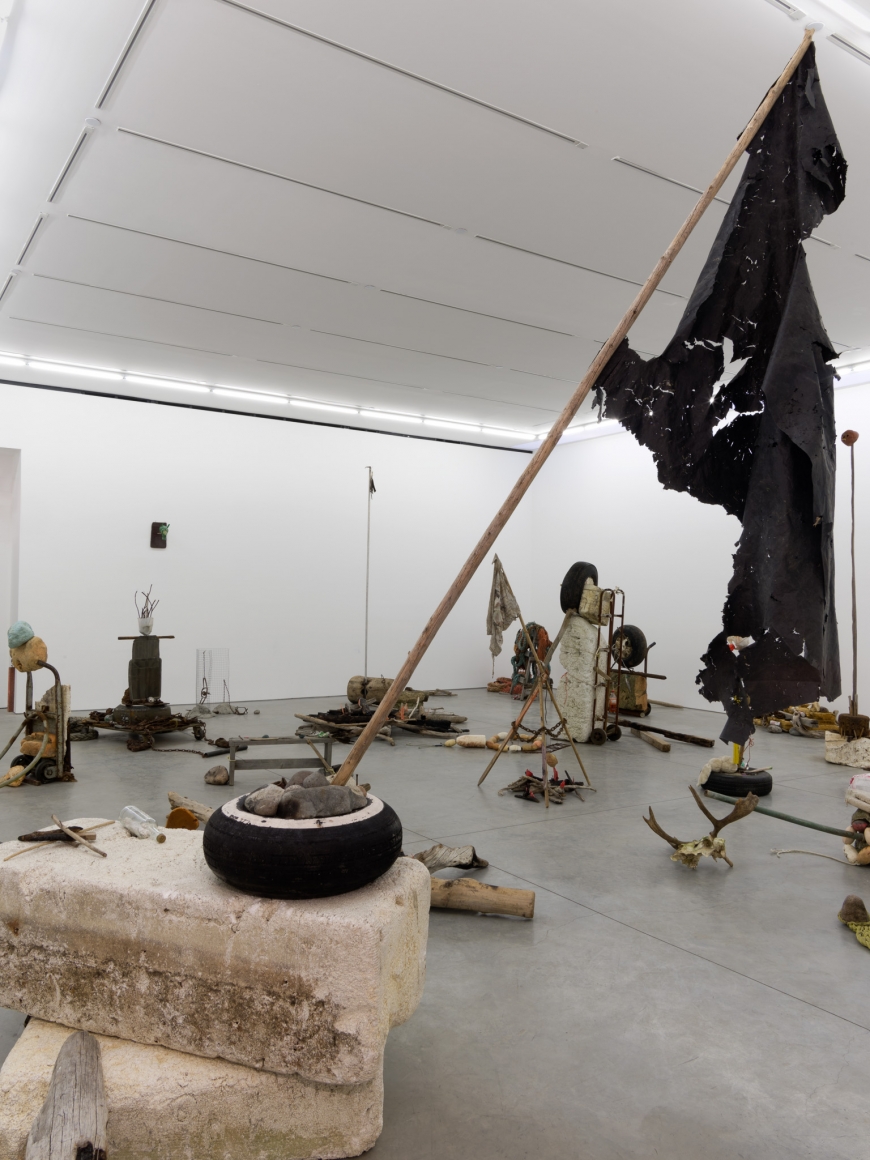 Mike Nelson, Gang of Seven, 2013, Installation at 303 Gallery, 2015