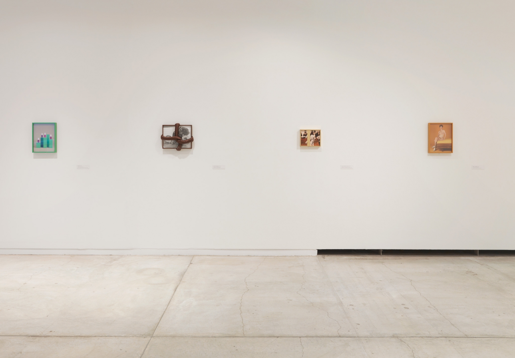 Installation view of Elad Lassry, exhibition at the Vancouver Art Gallery, June 24 to October 1, 2017