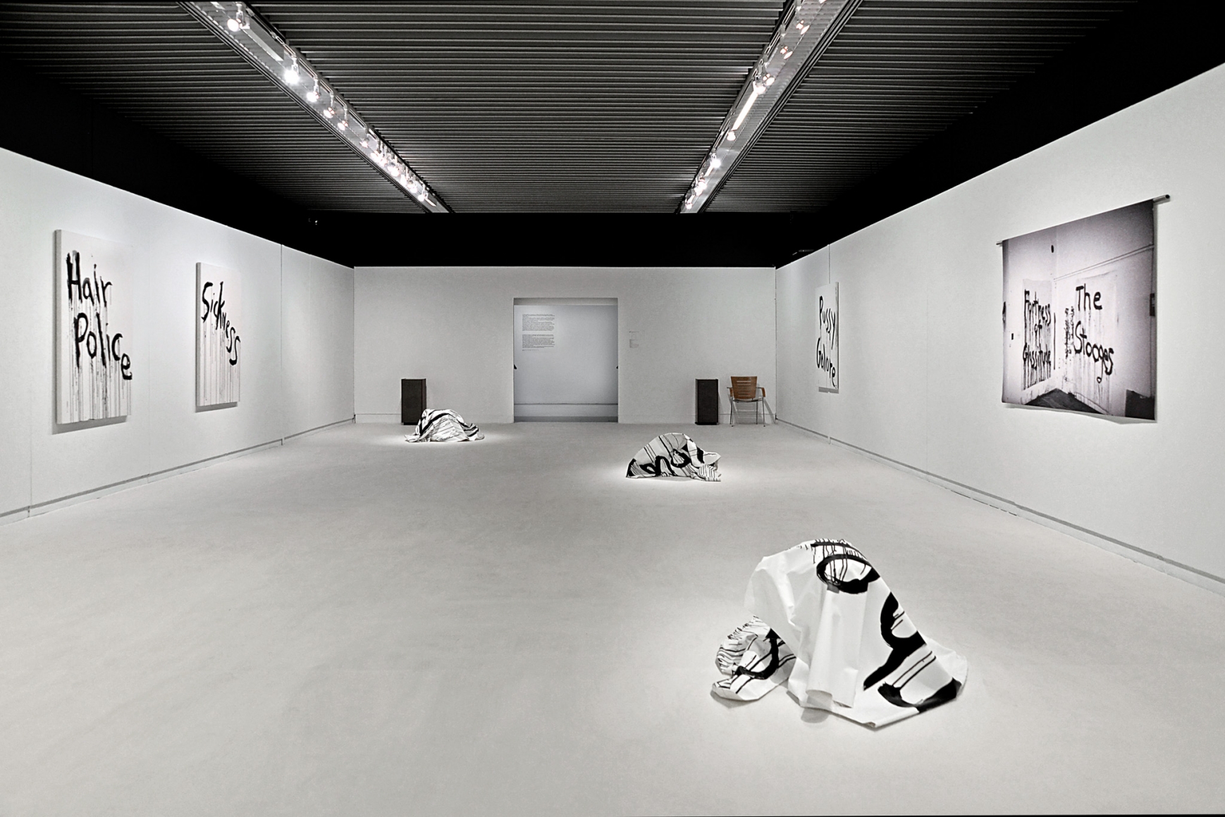 Kim Gordon - Design Office: Noise Name Paintings and Sculptures of Rock Bands That Are Broken Up, Benaki Museum, Athens, 2015