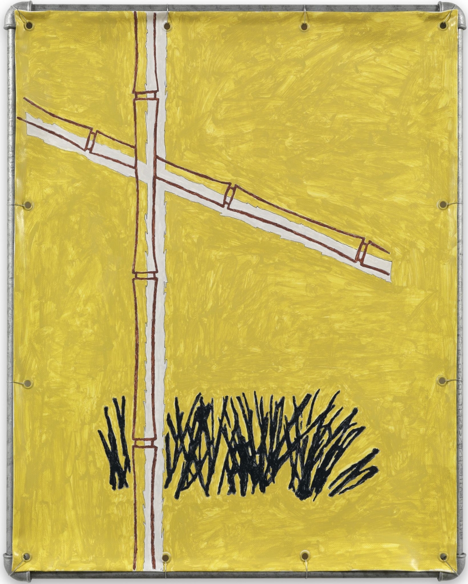 Valentin Carron, Greeting from the plague, 2014