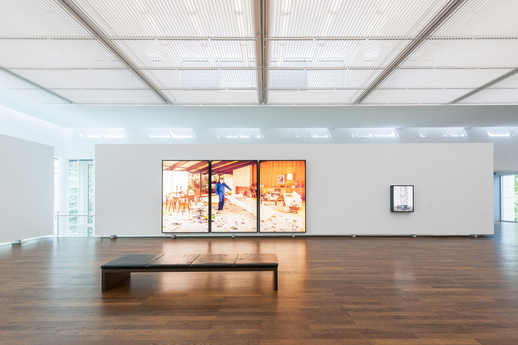 Installation view: Rodney Graham, Lightboxes, Museum Frieder Burda, Baden-Baden, 2017