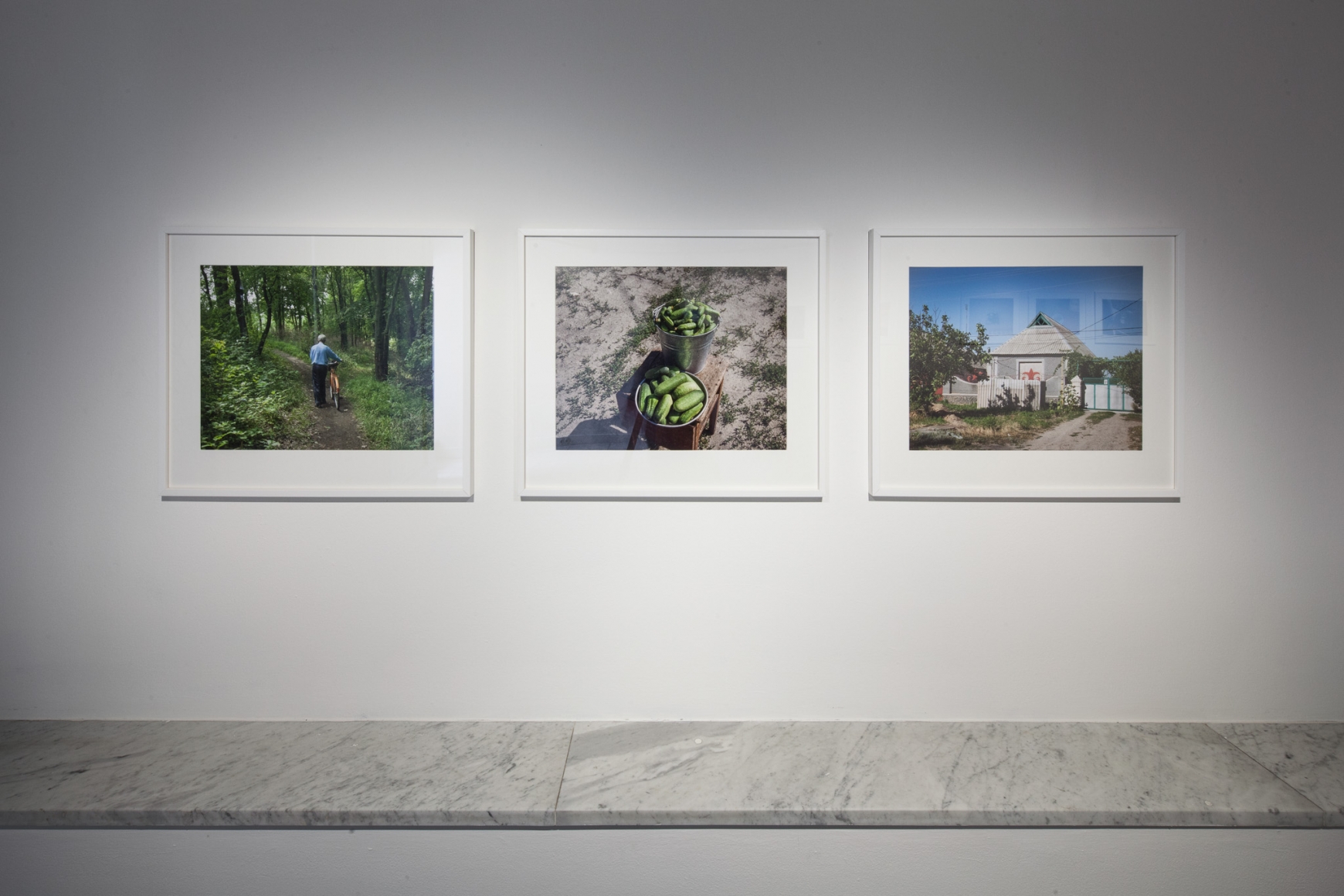 Installation view: Stephen Shore: Retrospective, Huis Marseille, 2016