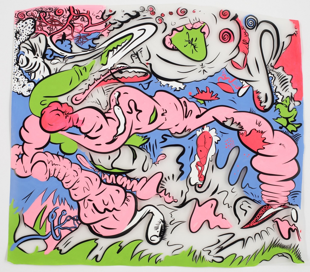 Sue Williams, Spleen and Such, 2008