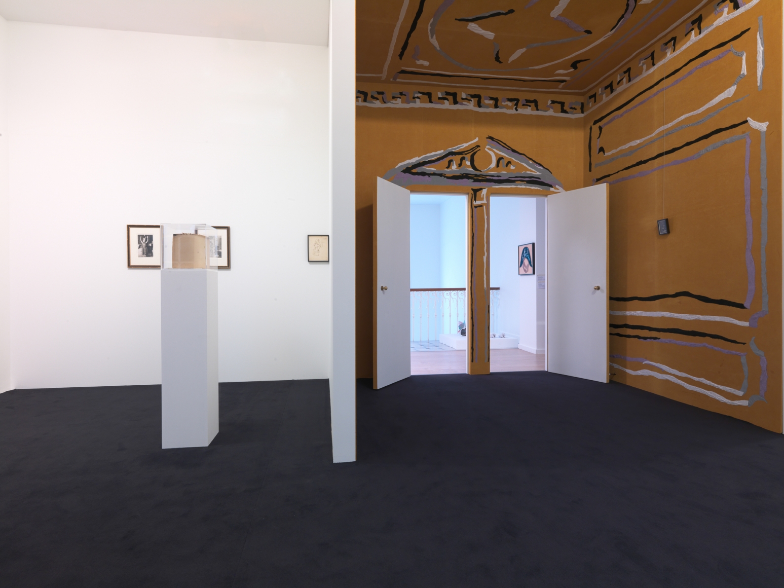 Nick Mauss, Installation view: Portraits d’ Intérieurs, Nouveau Musée National de Monaco, 2014