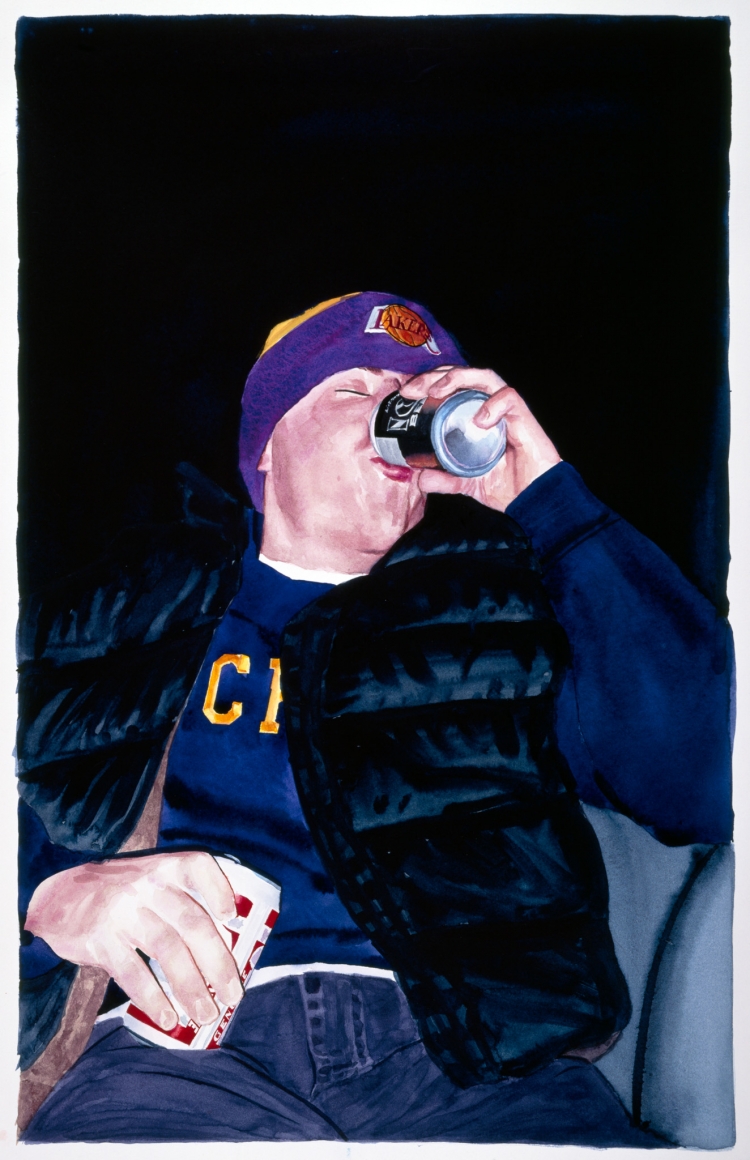 Tim Gardner, Untitled (S Drinking Beers), 1999