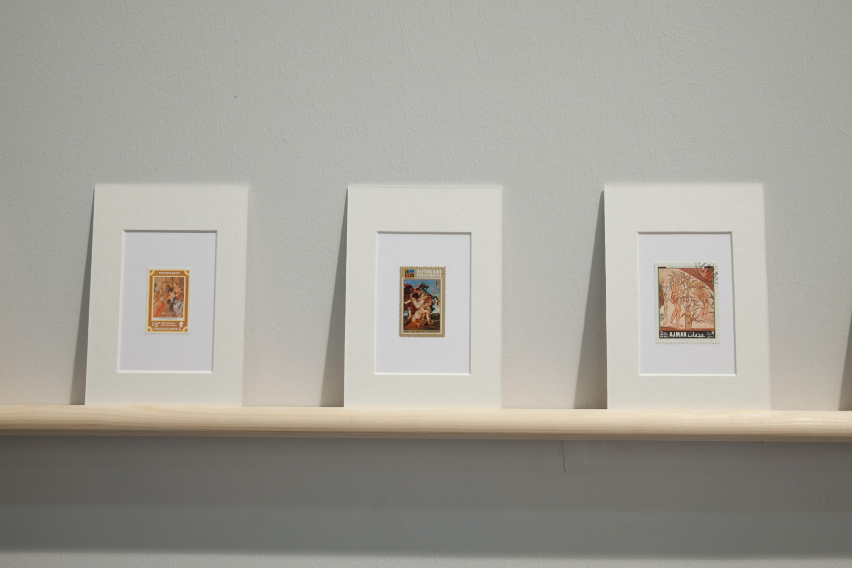 Hans-Peter Feldmann, Stamps with Paintings