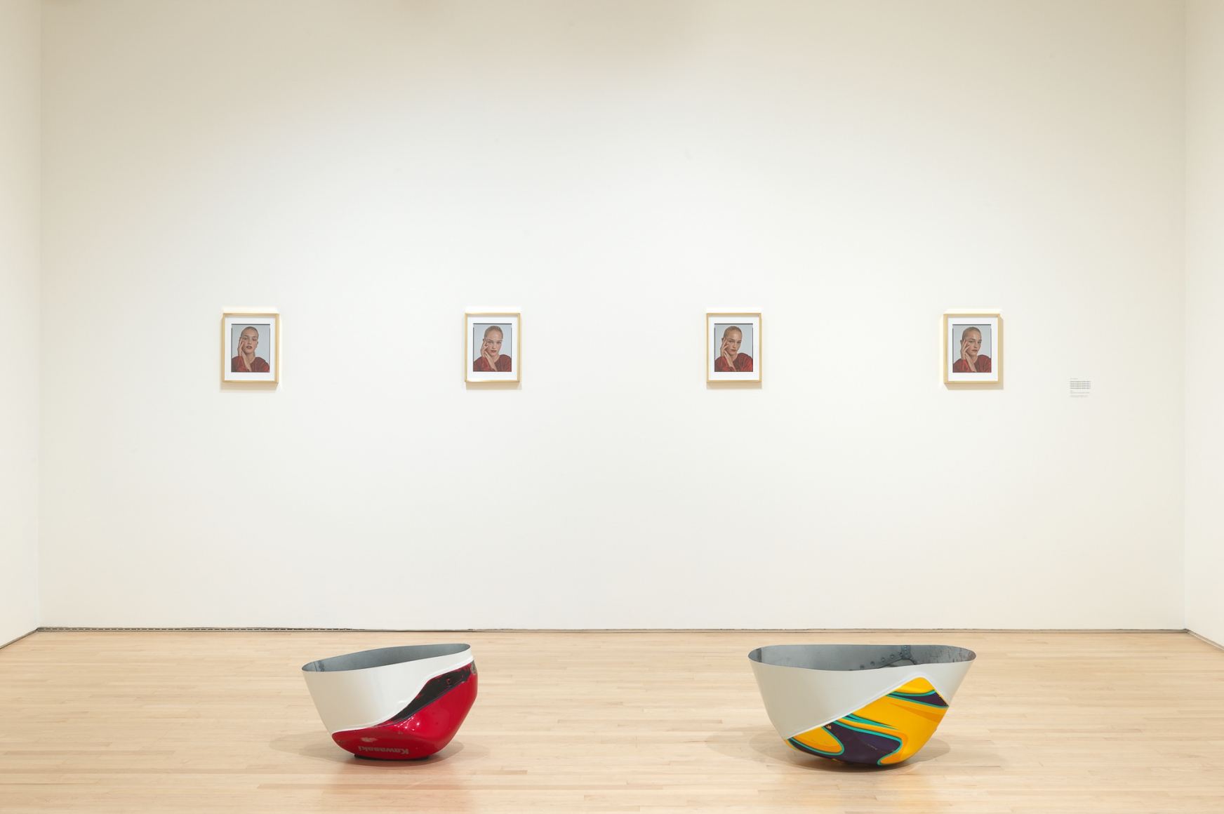Elad Lassry, 2020 (installation view, SFMOMA); photo: Katherine Du Tiel /Jason Wittig