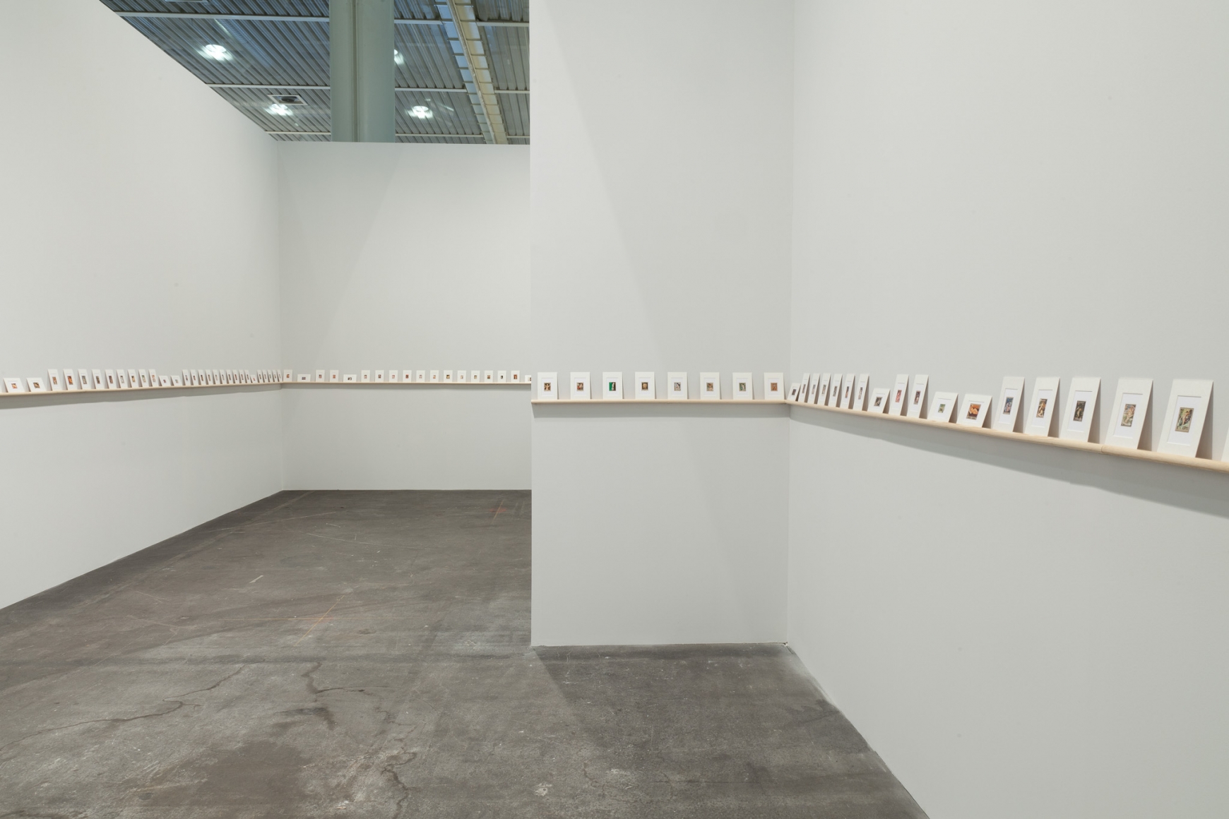 Hans-Peter Feldmann, Stamps with paintings, Art Basel | Art Unlimited 2011