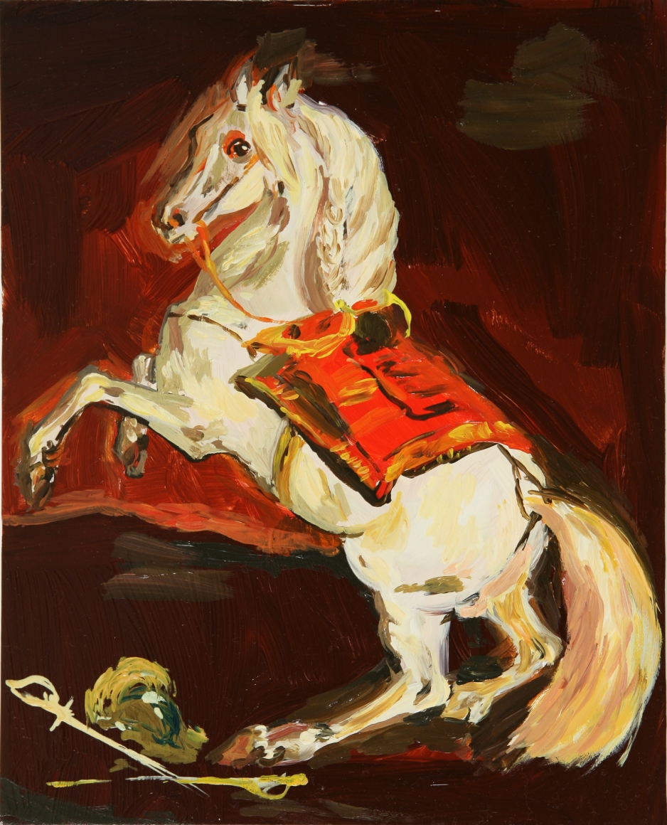 Karen Kilimnik, the splendid Lippazanner at the battle of austerlitz, 2006