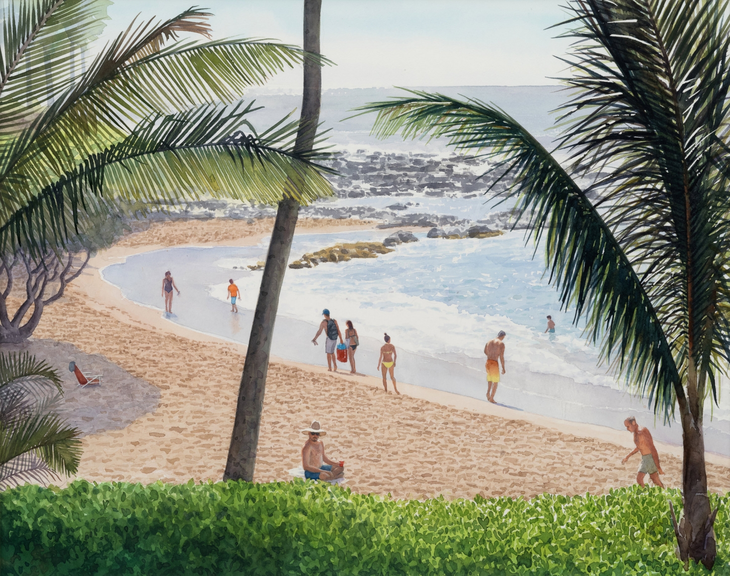 Tim Gardner, Maui Beach Scene