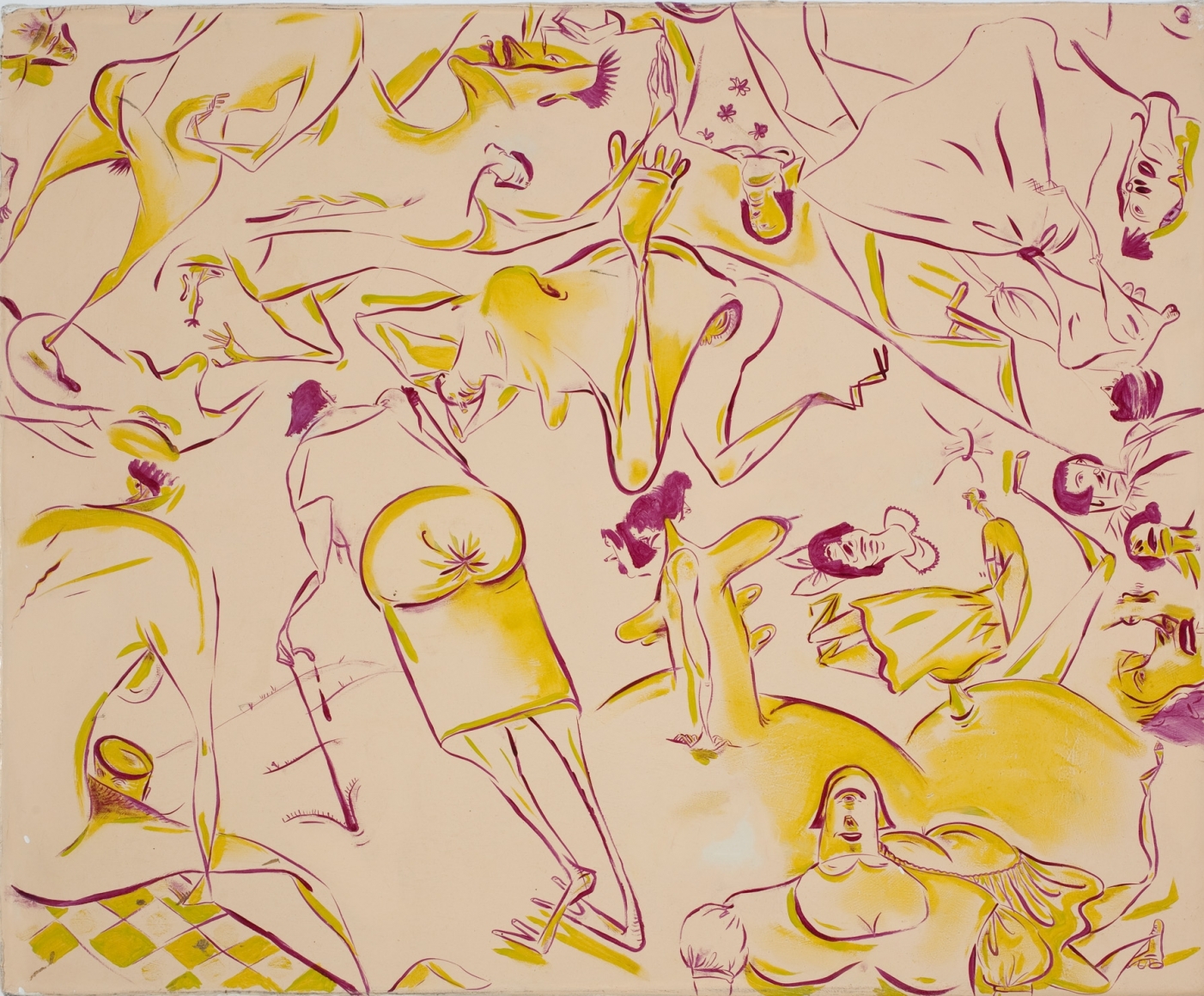 Sue Williams, The Rainbow, circa 1996