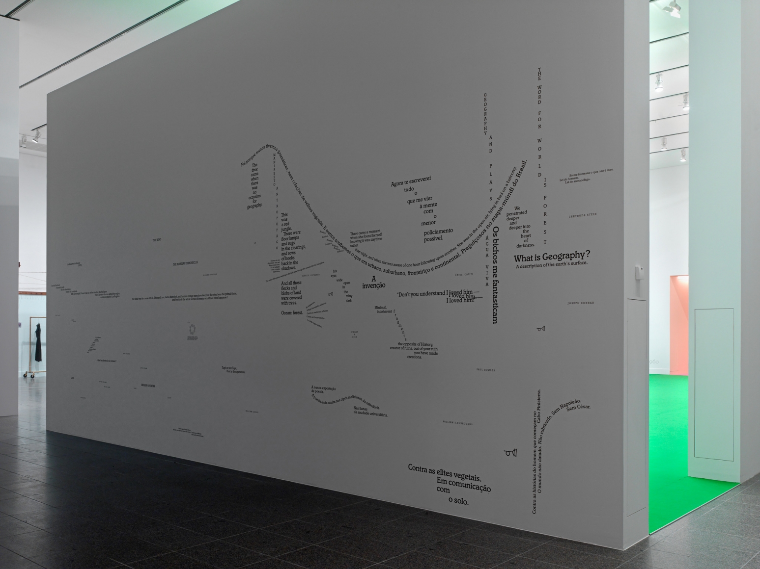 Dominique Gonzalez-Foerster, Installation view: 1887 – 2058, Kunstsammlung Nordrhein-Westfalen, 2016