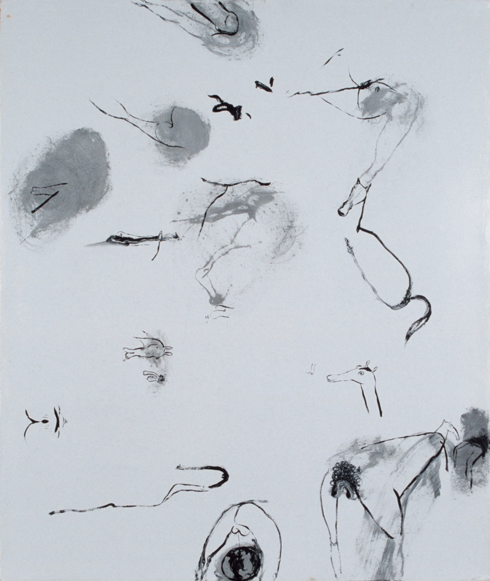 Sue Williams, Muzzle, World, 1995