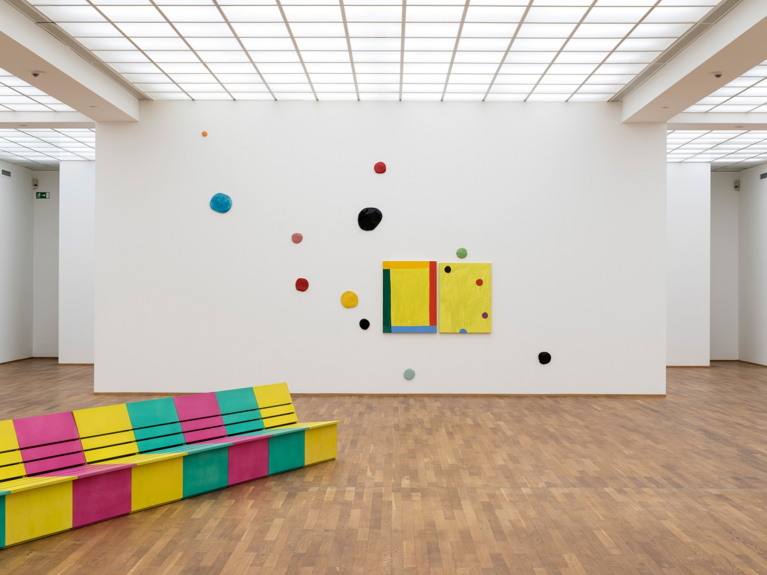 Mary Heilmann and David Reed, Two By Two, 2015