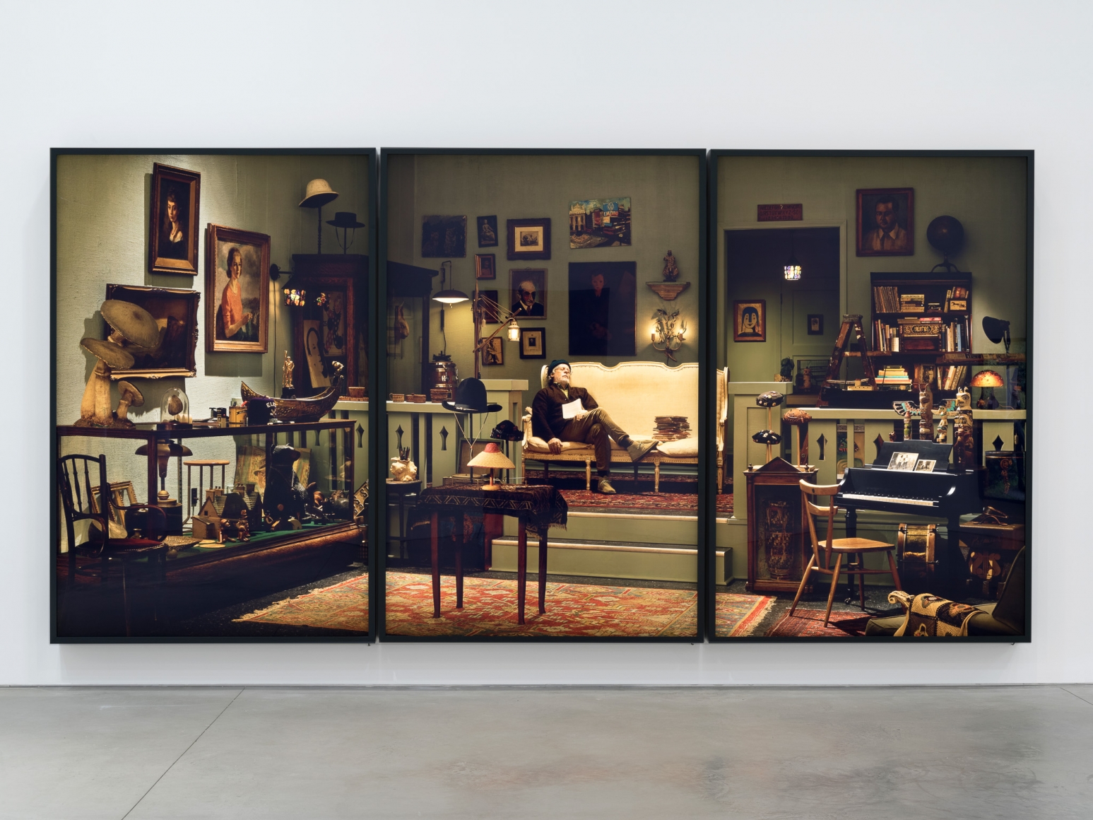 Rodney Graham, Antiquarian Sleeping in his Shop, 2017