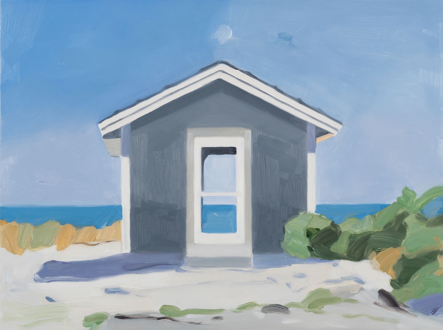 Maureen Gallace, Beach Shack, Door August 14th, 2015