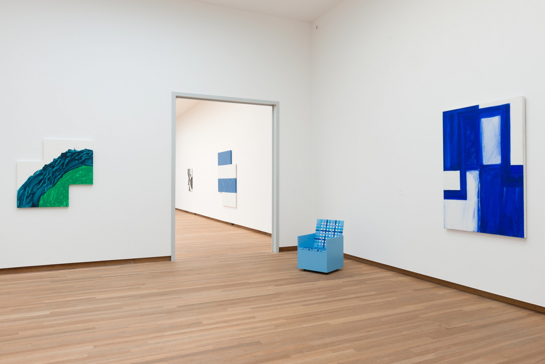 Mary Heilmann, Installation view: Good Vibrations Bonnefantenmuseum, Maastrich, 2012