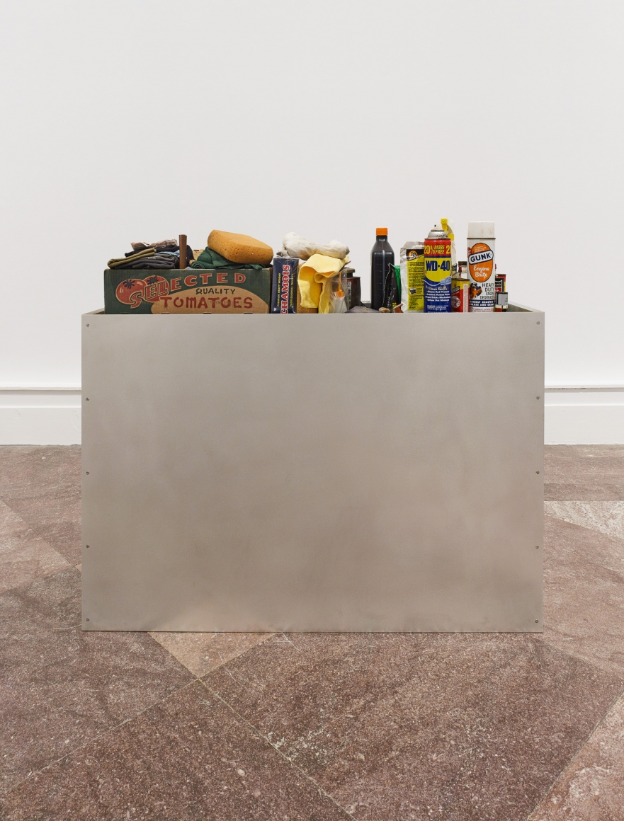 Jacob Kassay, Installation view: OTNY, Albright-Knox Art Gallery, Buffalo, 2017