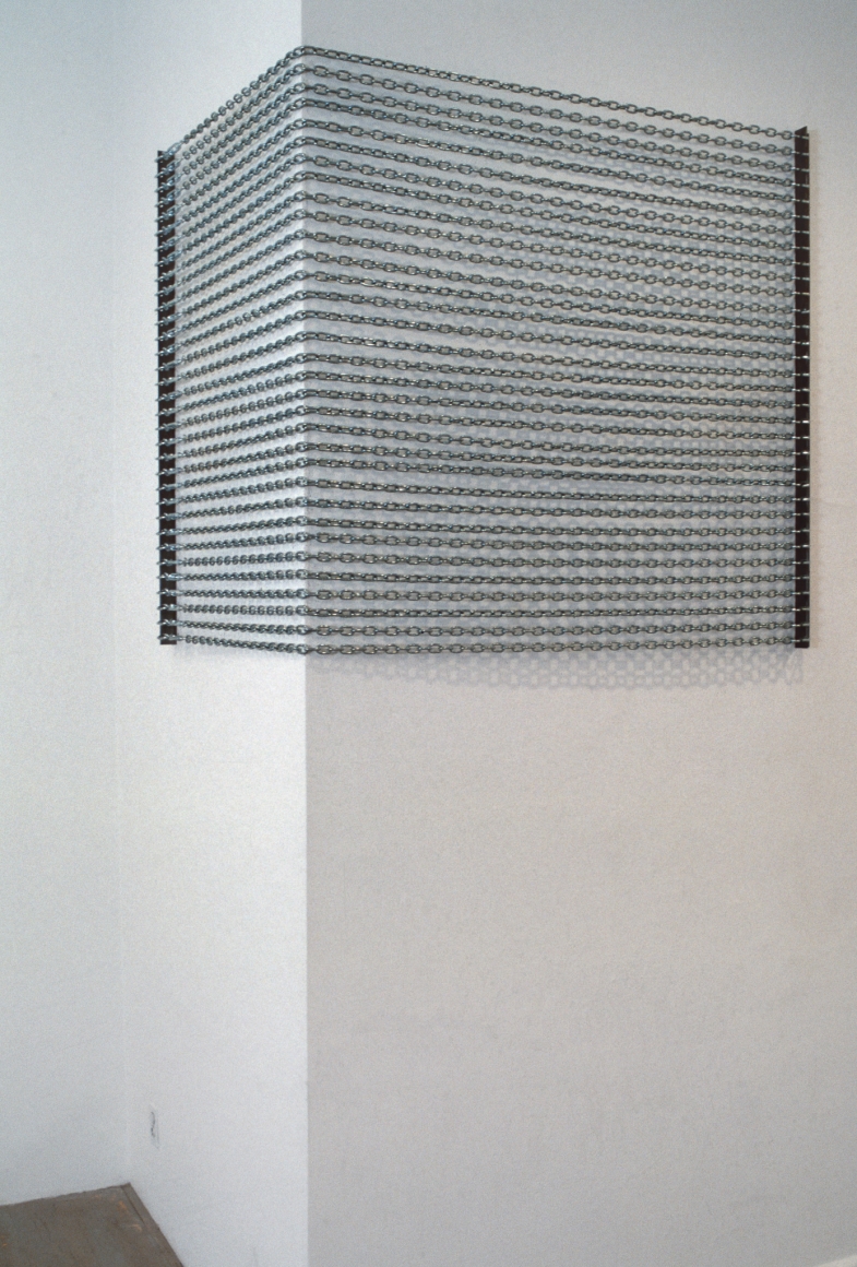 Liz Larner, Wrapped Corner, 1991