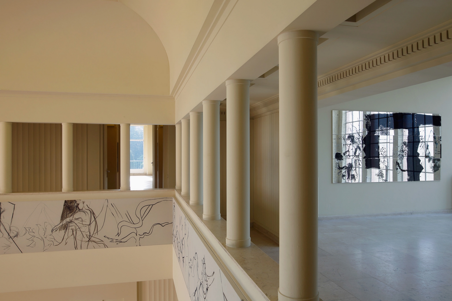 Installation view: Nick Mauss - Intricate Others, Serralves Musuem of Contemporary Art, Porto, 2017