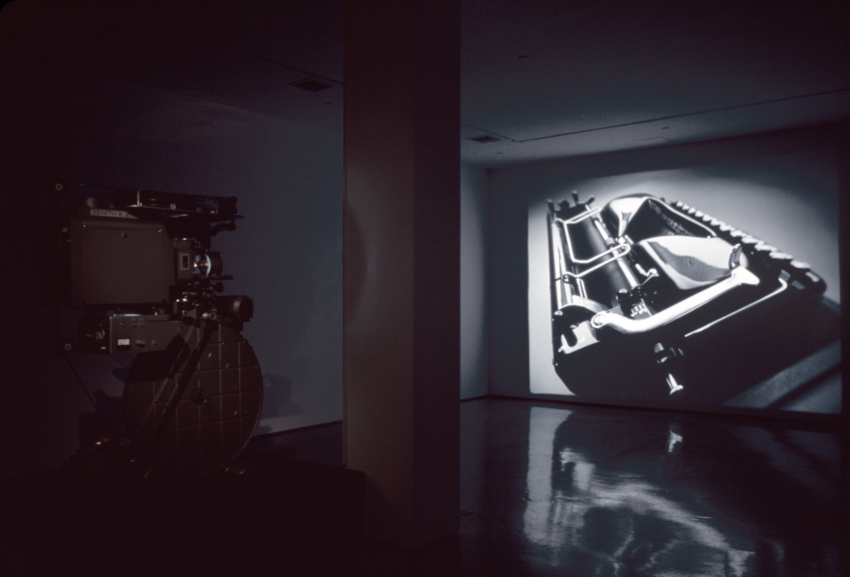 Rodney Graham, Rheinmetall / Victoria-8, 2003, Exhibition view: 303 Gallery