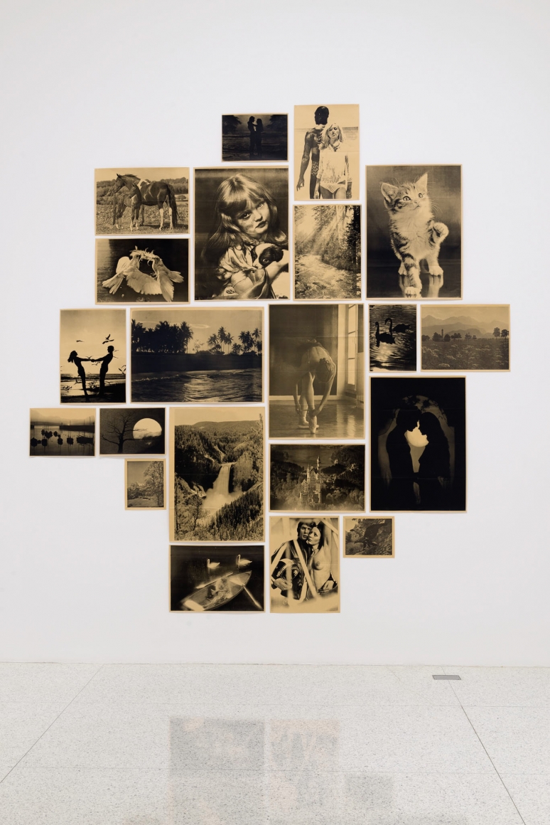 Hans-Peter Feldmann, Sunday Pictures (Sonntagsbilder), Installation view: "Ordinary Pictures," Walker Art Center, 2016