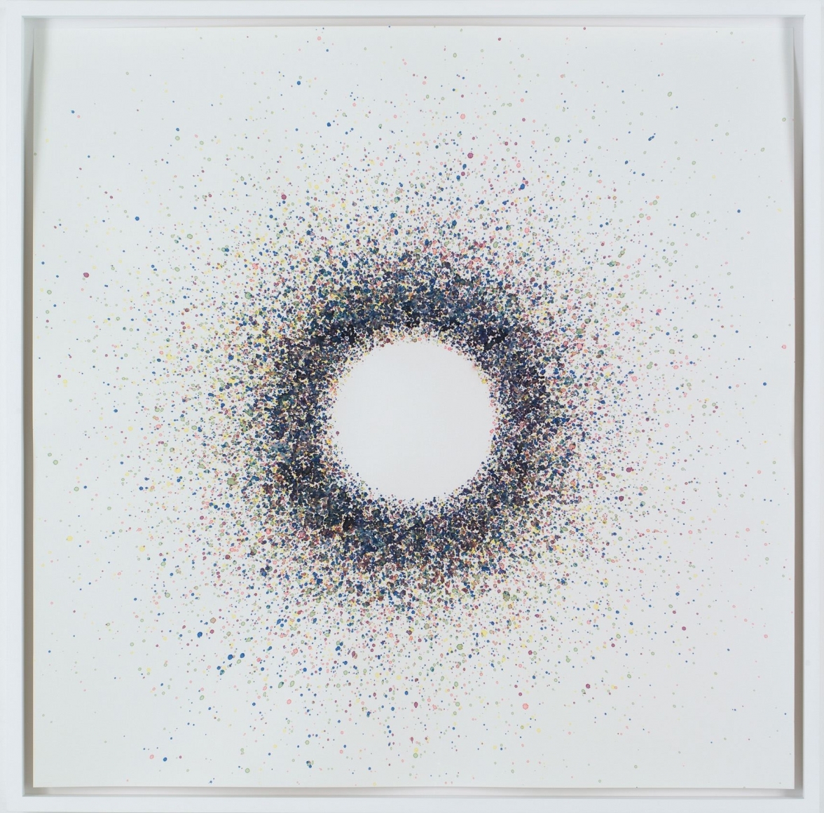 Jeppe Hein, Frequency Watercolours (D) #1, 2013